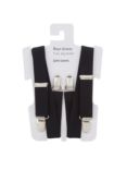 John Lewis Boy Fully Adjustable Braces, One Size, Black