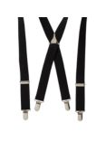 John Lewis Boy Fully Adjustable Braces, One Size, Black