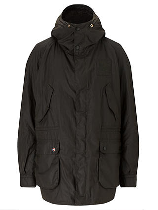 Barbour International Steve McQueen™ Collection Reiver Hooded Jacket, Olive