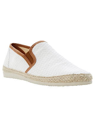 Dune Flounder Espadrilles, Off White