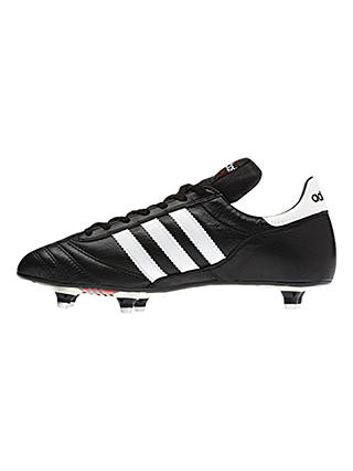 adidas World Cup Men's Football Boots, Black/White