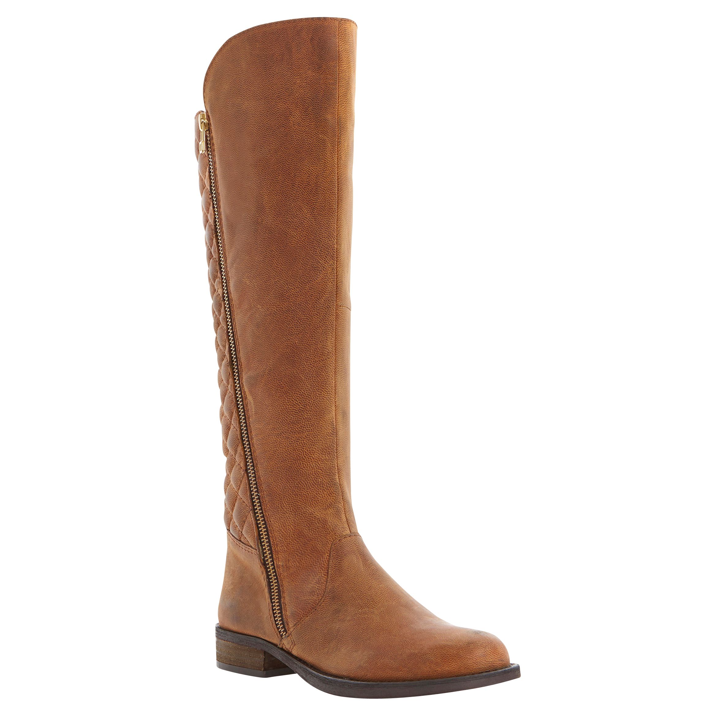 Buy Steve Madden Northside Leather Knee High Boots Online at johnlewis ...