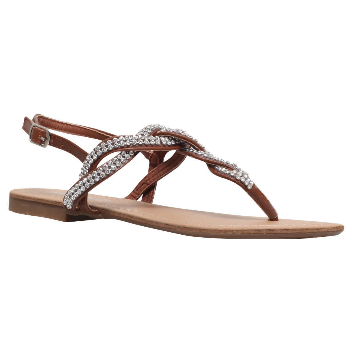 Buy Miss KG Danni Flat Sandals, Tan Online at johnlewis