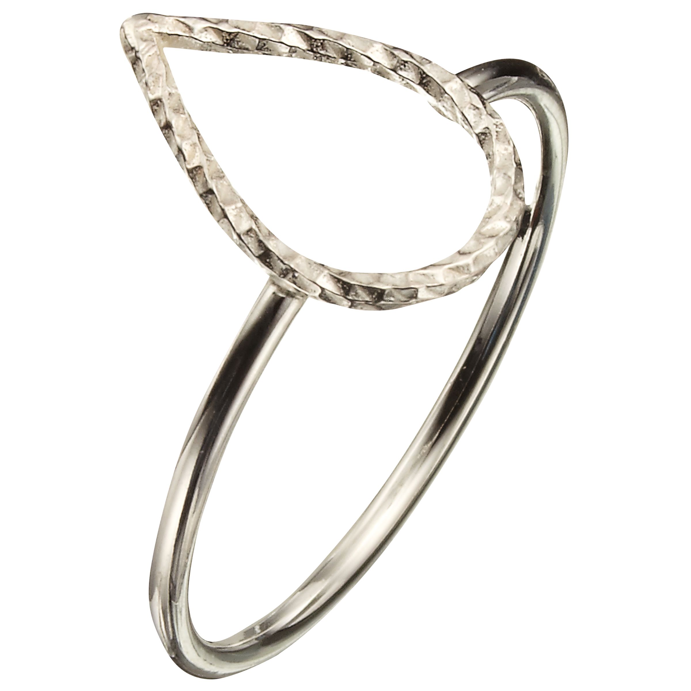 Buy Phoebe Coleman for John Lewis Plume Ring, Silver Online at ...