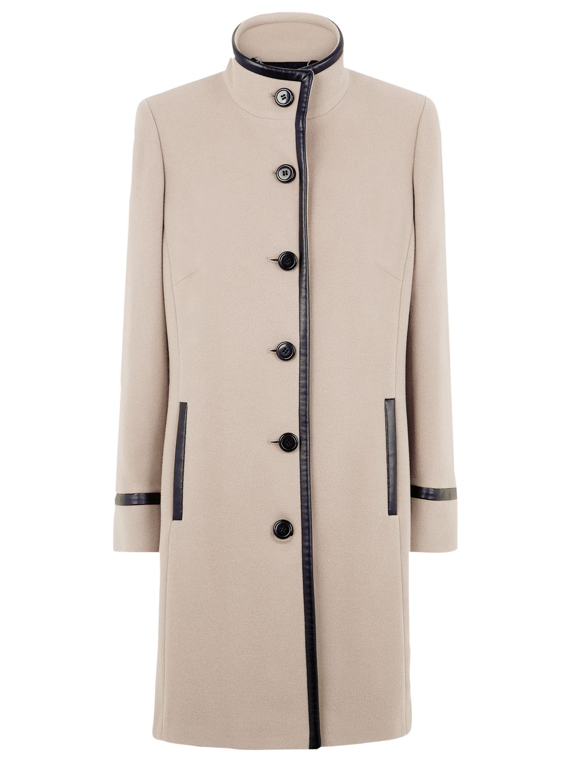 Buy Windsmoor Leatherette Coat, Camel, 10 Online at johnlewis.com