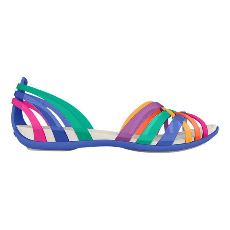 Buy Crocs Huarache Women's Flat Sandals Online at johnlewis