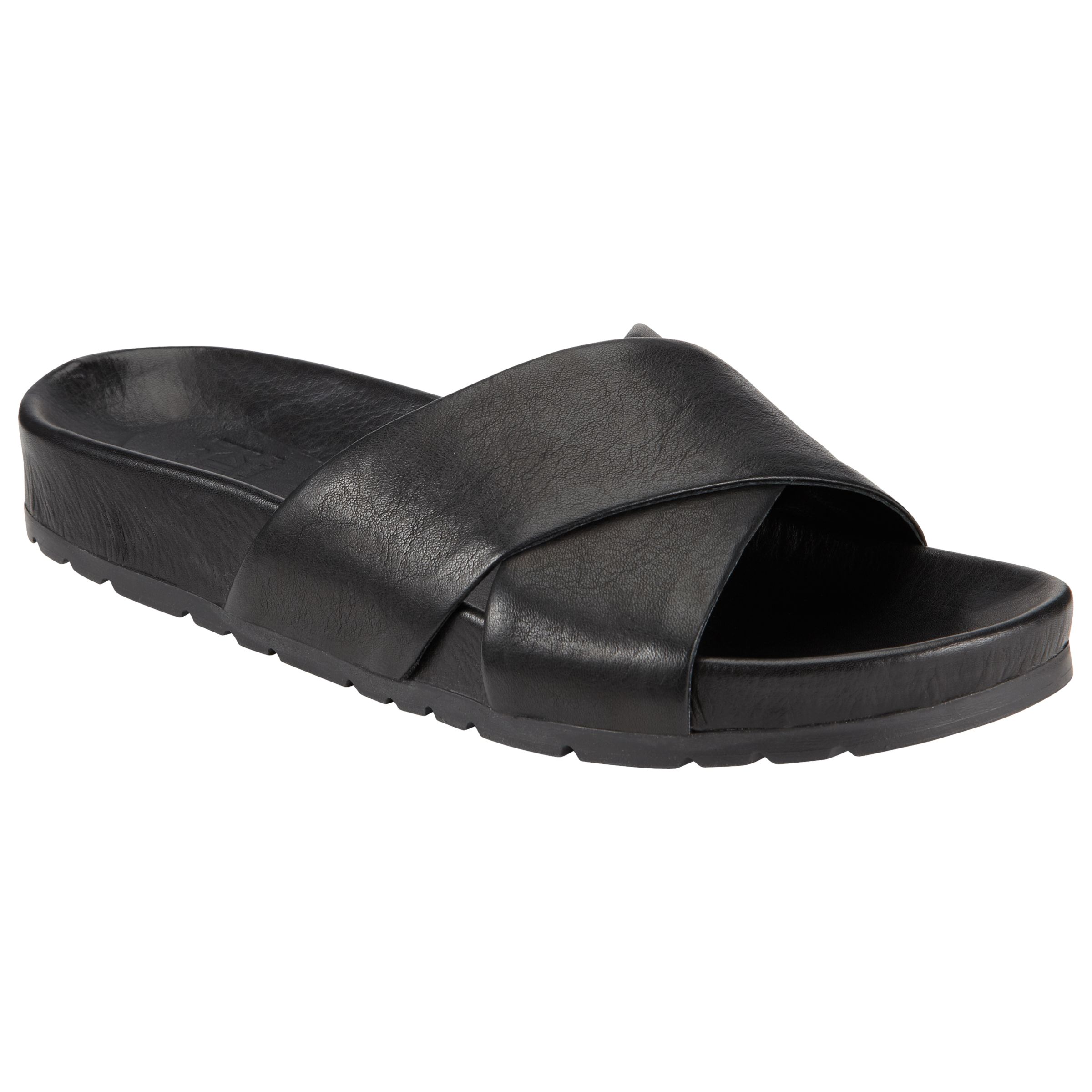 Buy Kin by John Lewis Fifty Seven Leather Wrap Sandals | John Lewis