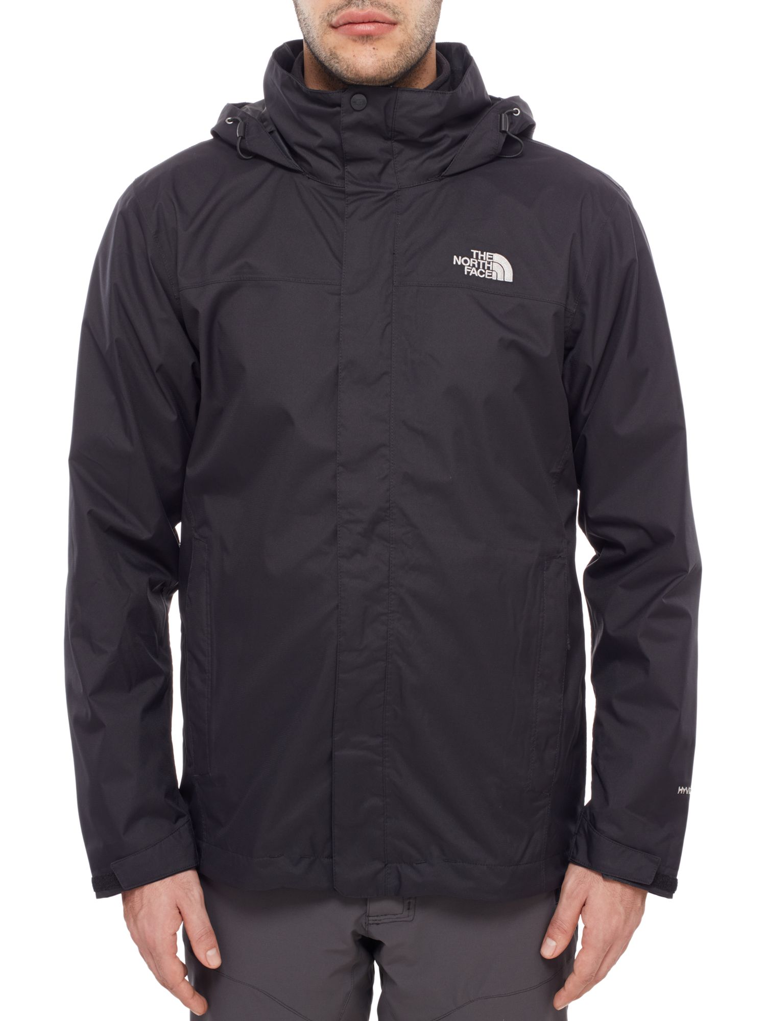 North Face Evolve II Triclimate 3-in-1 Waterproof Jacket, Black at John Lewis & Partners