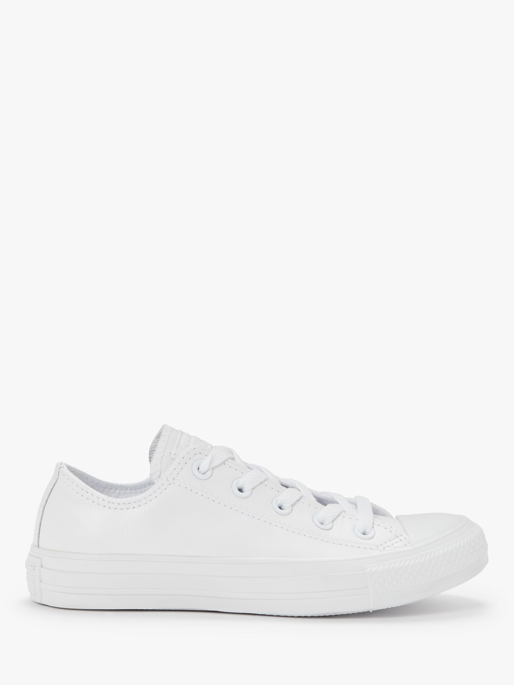 womens white converse trainers