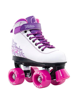 SFR Children's Vision 2 Roller Skates, White/Purple