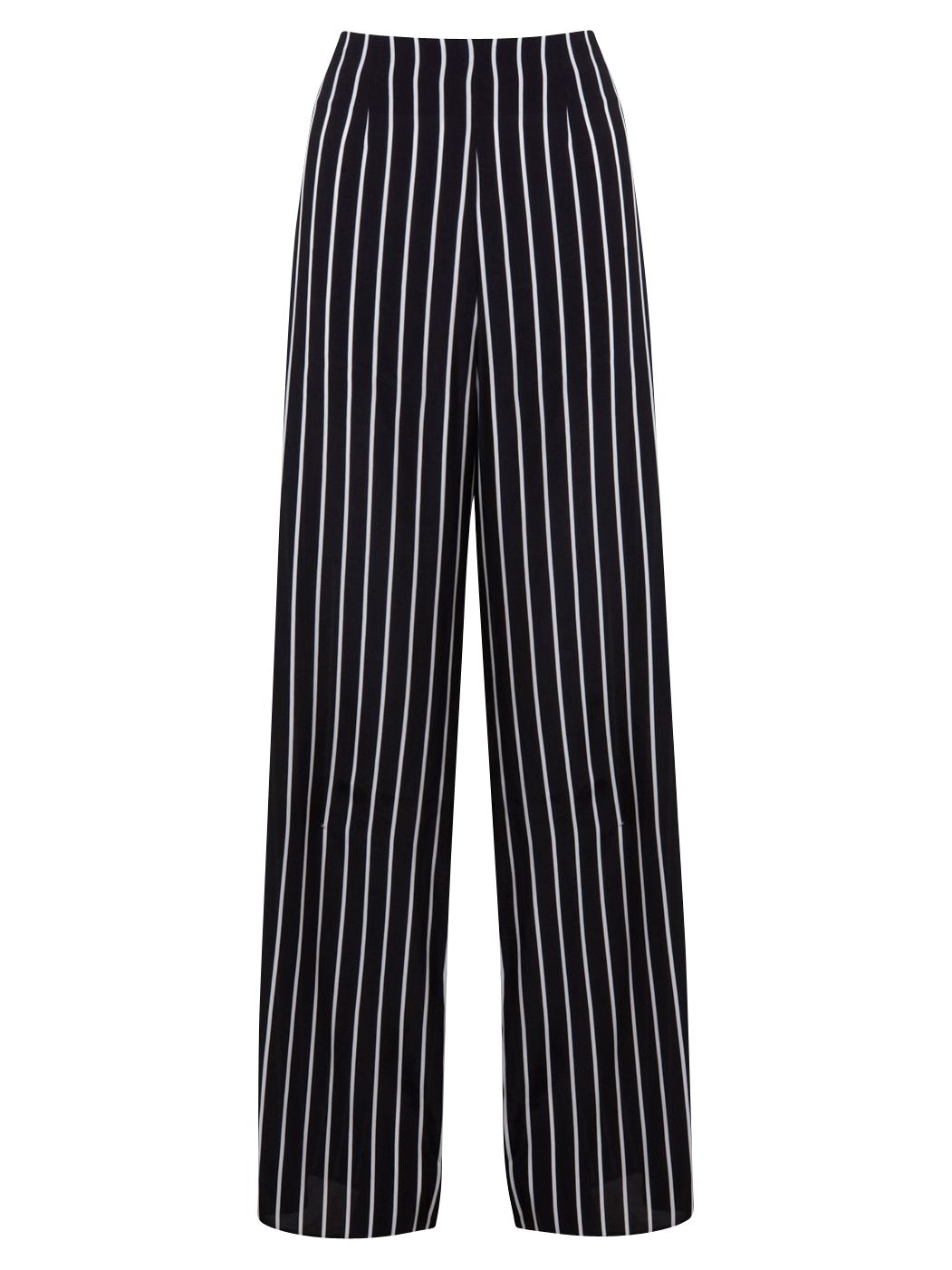 Buy Miss Selfridge Wide-leg Trousers, Assorted Stripe Online at johnlewis.com