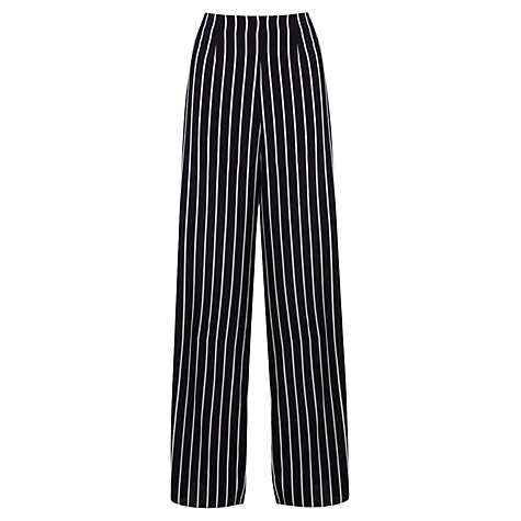 Buy Miss Selfridge Wide-leg Trousers, Assorted Stripe Online at johnlewis.com