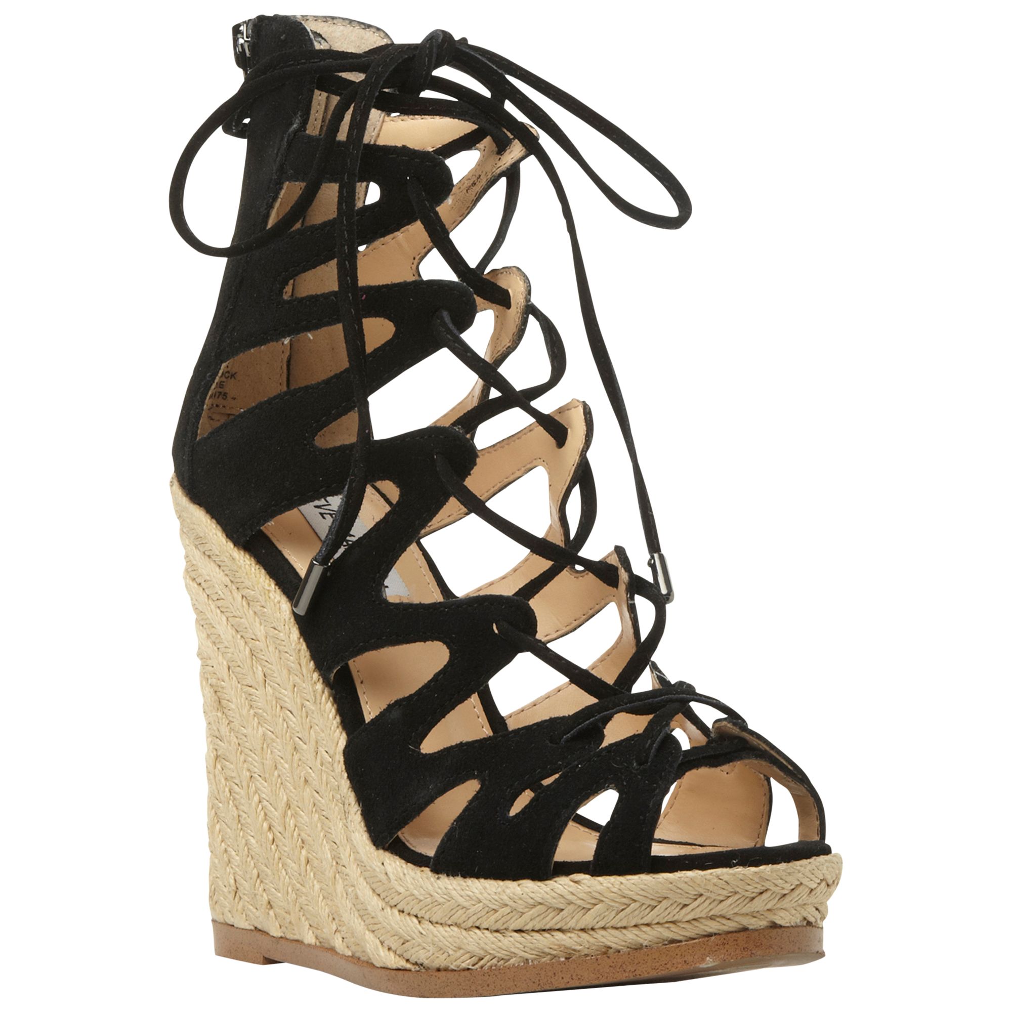 Buy Steve Madden Theea Lace Up High Heeled Espadrille Sandals Online ...