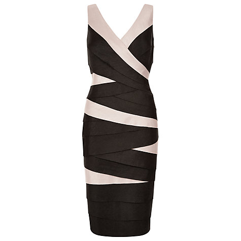 Buy Planet Shimmer Shutter Dress, Multi Black Online at johnlewis.com