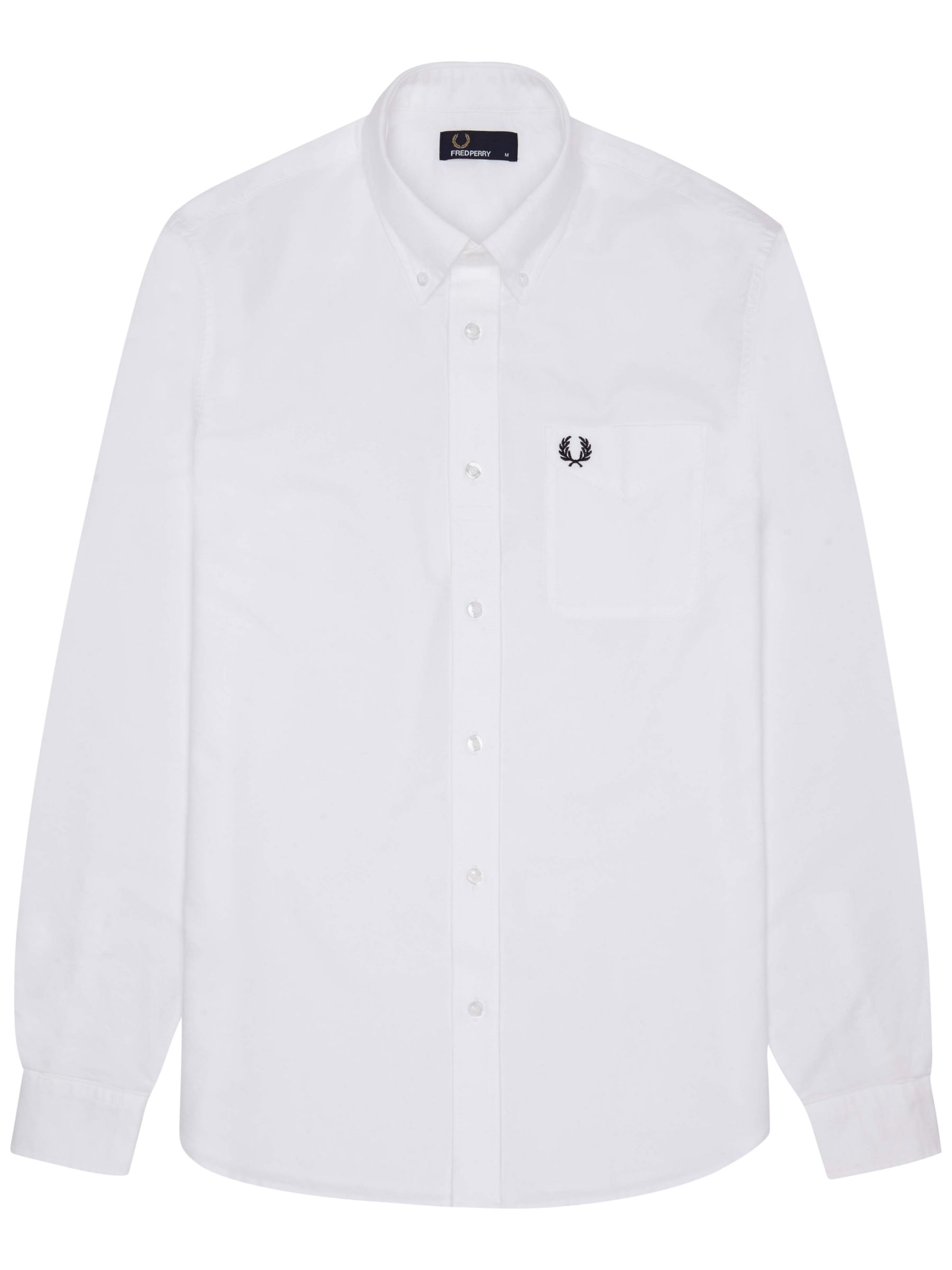 Fred Perry Oxford Long Sleeve Solid Shirt
