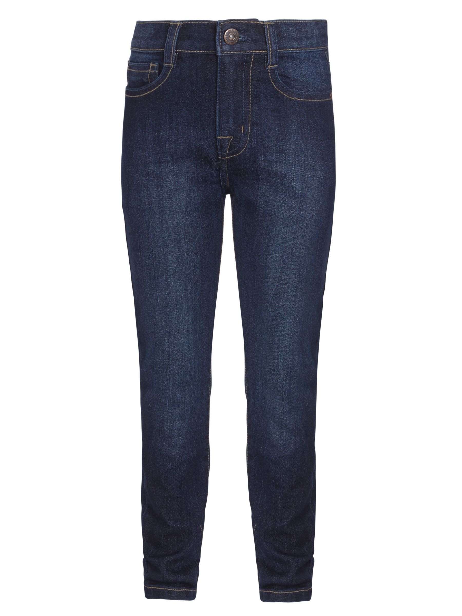 John Lewis & Partners Boys' Skinny-Leg Denim Jeans, Mid Blue