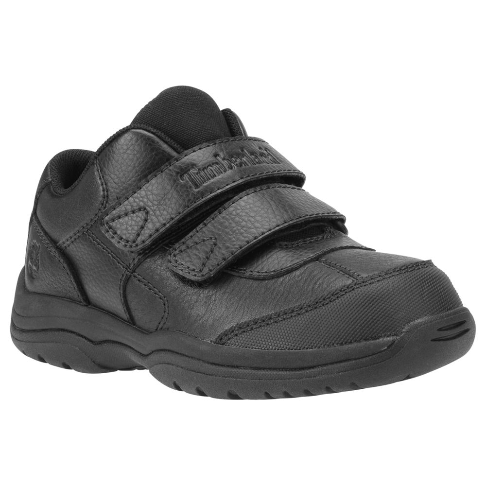 Buy Timberland Woodman Park Leather Shoes, Black Online at johnlewis ...