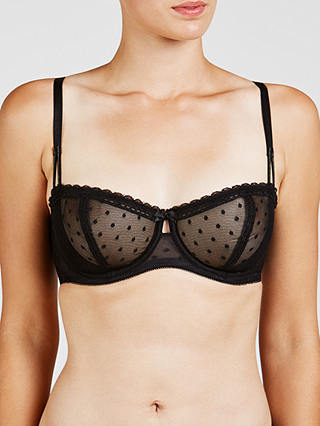 COLLECTION by John Lewis Cecile Spot Mesh Balcony Bra