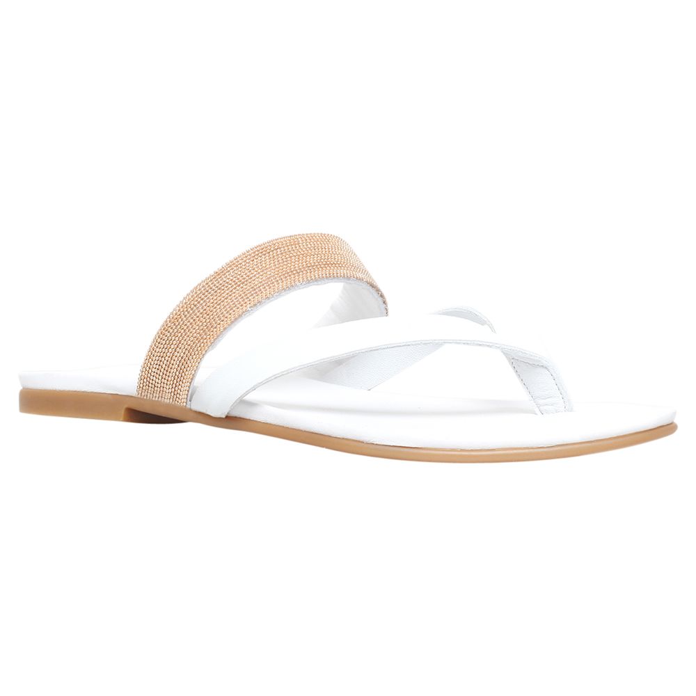 ... by Kurt Geiger Mae Leather Toe Thong Sandals Online at johnlewis