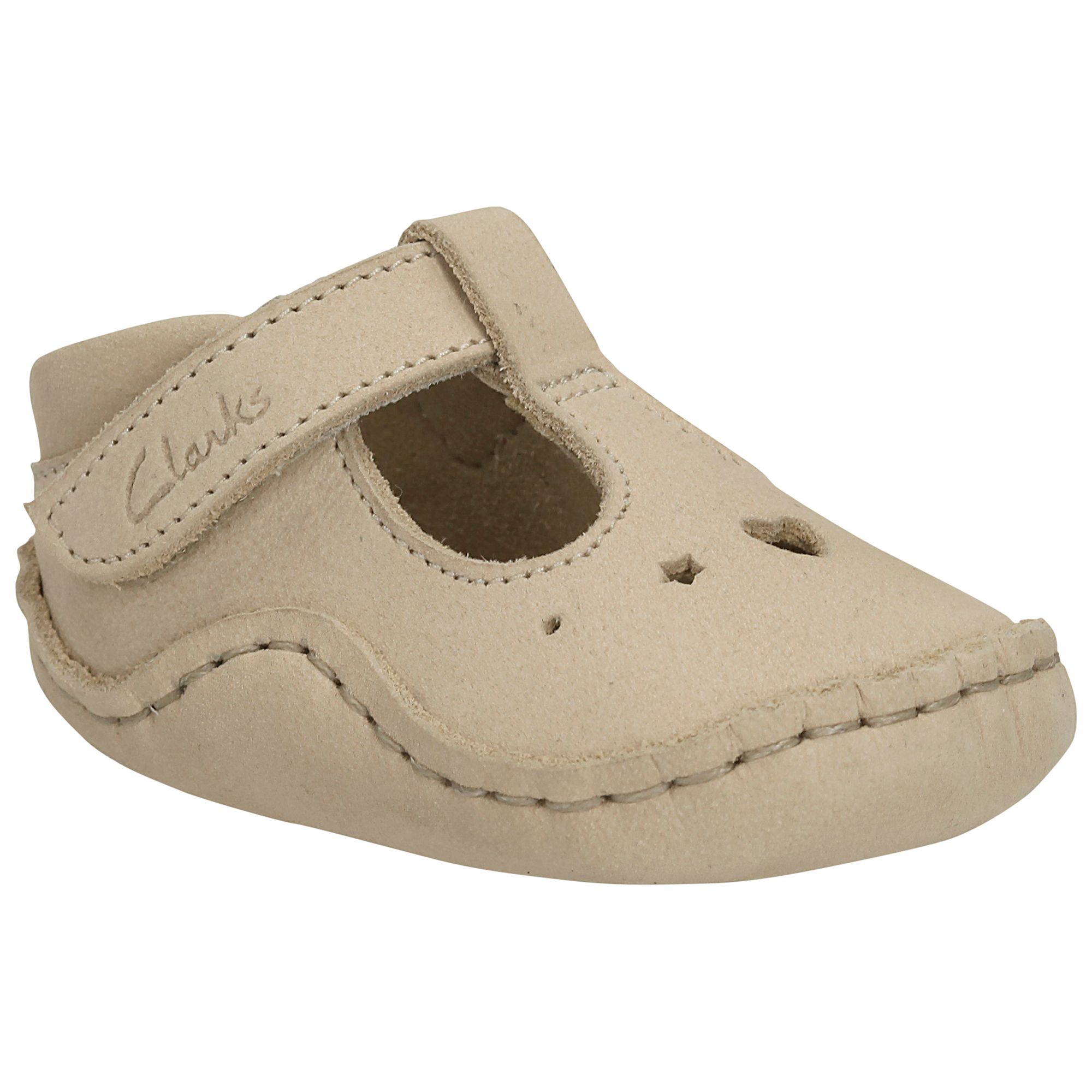 Clarks Baby Toy Pre-Walker Shoes, Cream