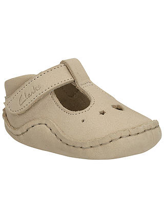 Clarks Baby Toy Pre-Walker Shoes, Cream