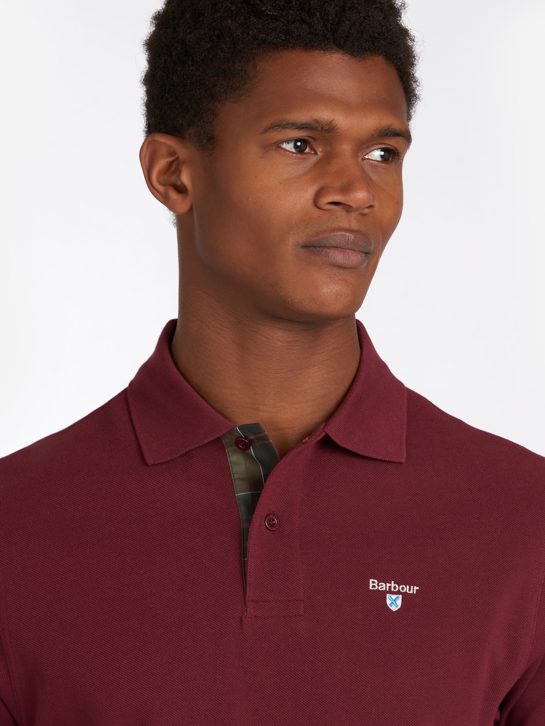 barbour polo shirt size guide