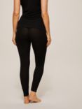 John Lewis Thermal Silk Leggings, Black