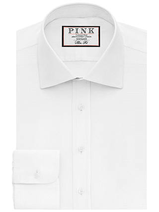 Thomas Pink Terrance Textured Slim Fit Shirt