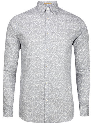 Ted Baker Florall Floral Print Long Sleeve Shirt