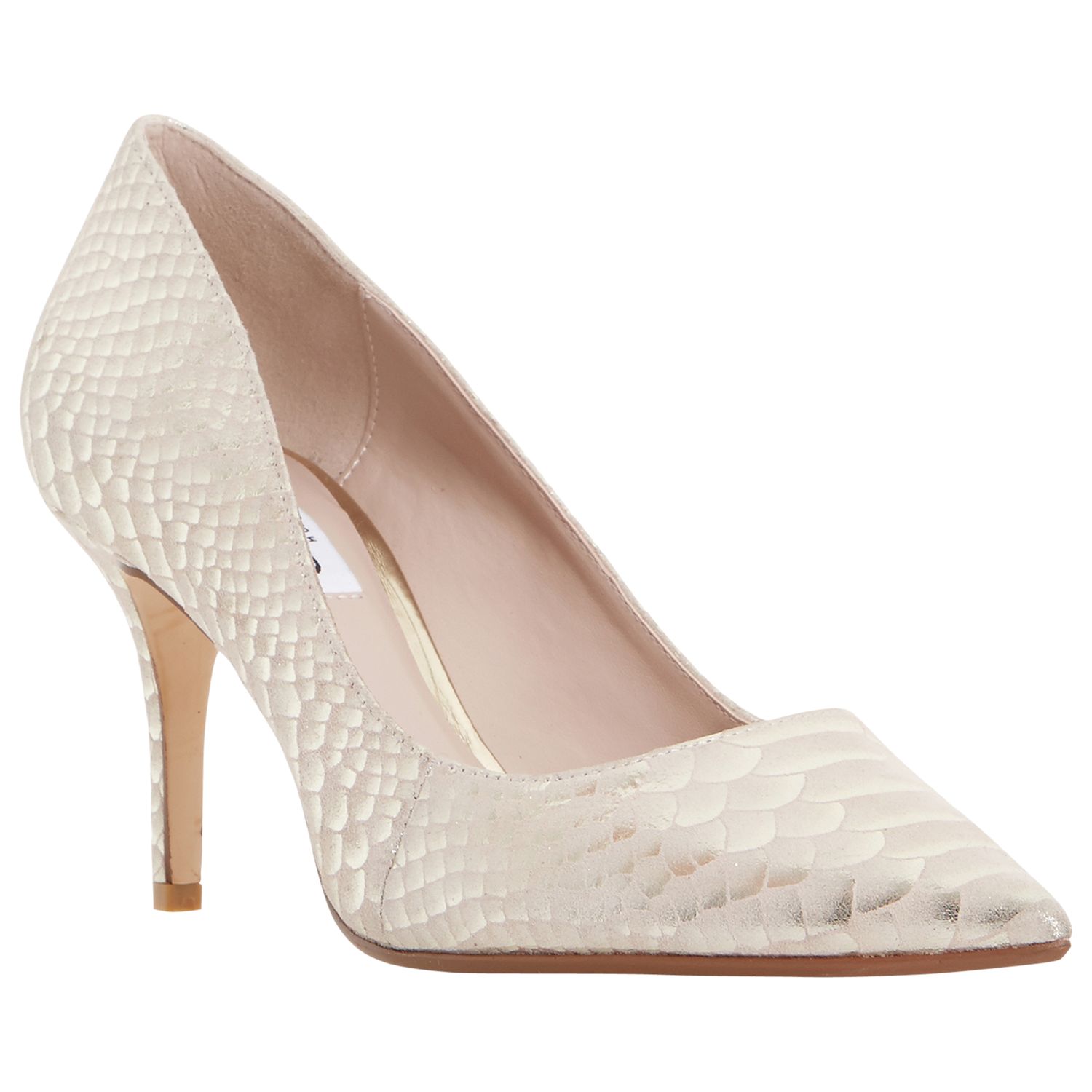Buy Dune Alina Pointed Mid Heel Court Shoes Online at johnlewis