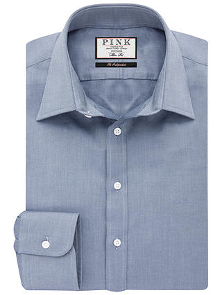 Thomas Pink Padua Texture Slim Fit Shirt