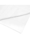 John Lewis Crisp & Fresh Egyptian Cotton 800 Thread Count Flat Sheet, White