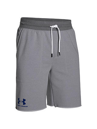 Under Armour Sportstyle Terry Shorts, Air Force Grey