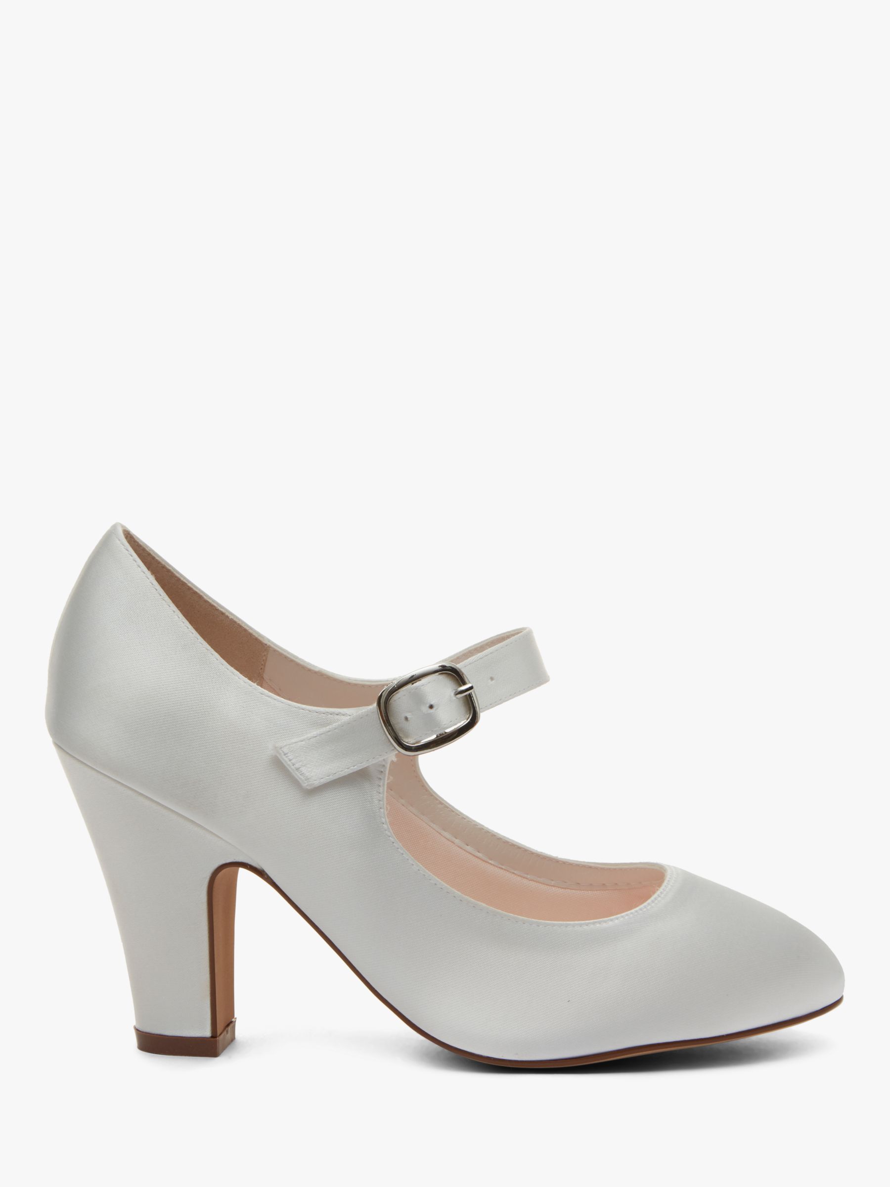 Glamorous Double Strap Mary Jane Mid Heeled Shoes