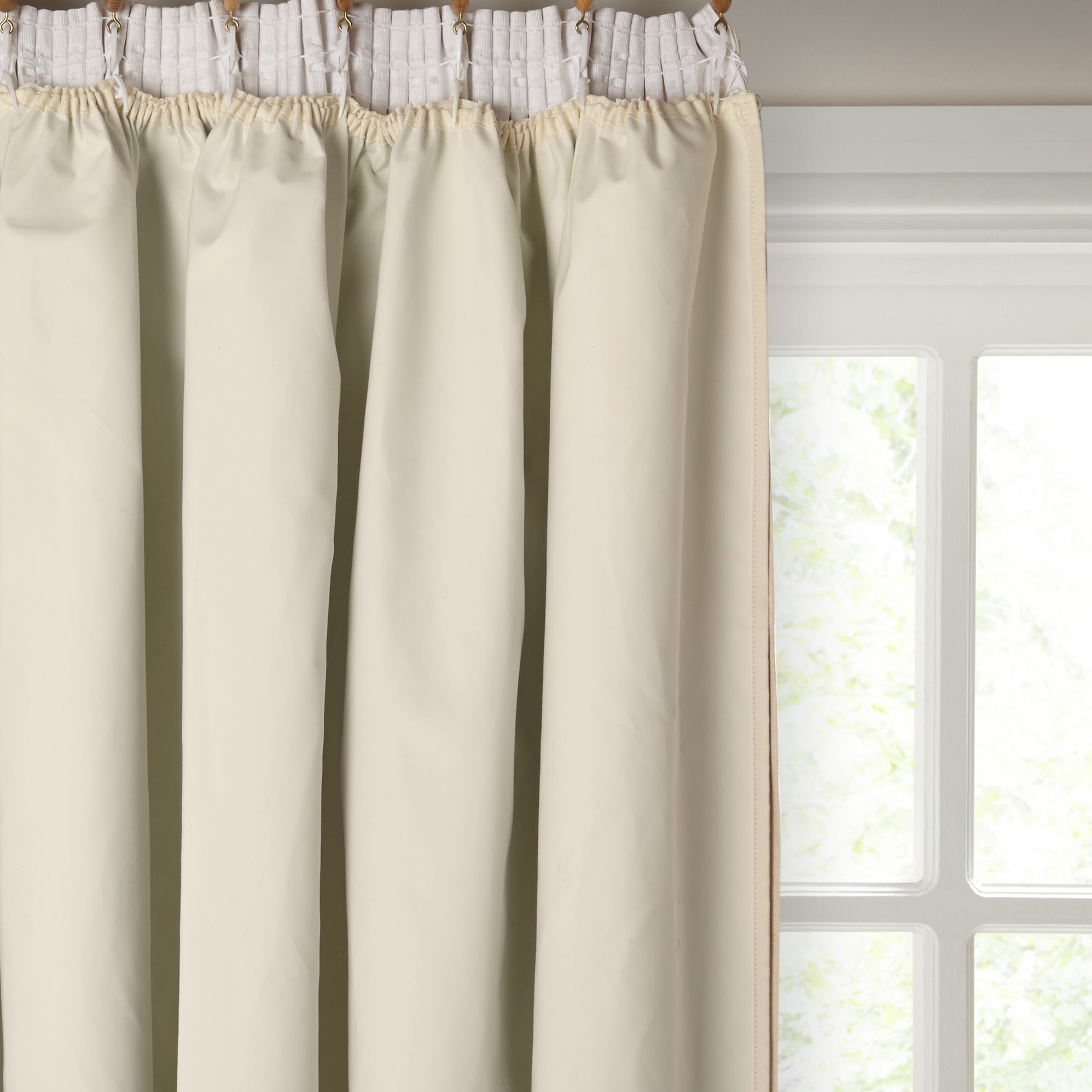 John Lewis & Partners Thermal Curtain Linings, Ivory