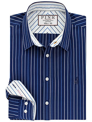 Thomas Pink Melford Stripe Shirt