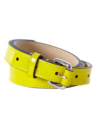Karen Millen Skinny Patent Leather Belt