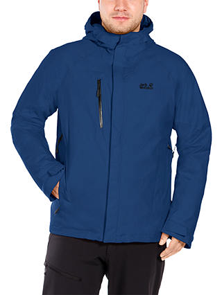 Jack Wolfskin Troposphere Waterproof Men's Jacket, Blue