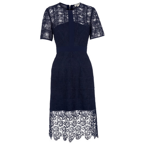 Buy Whistles Alisa Placement Lace Dress Online at johnlewis.com