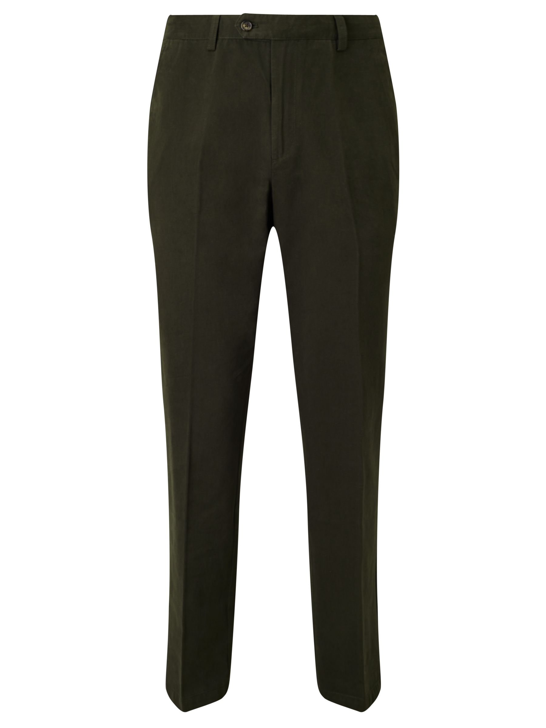 John Lewis & Partners Wrinkle Free Flat Front Trousers