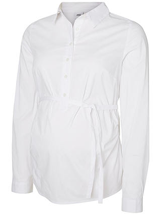 Mamalicious Ebba Maternity Shirt, White