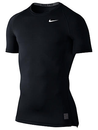 Nike Pro Cool Compression Top, Black/Dark Grey