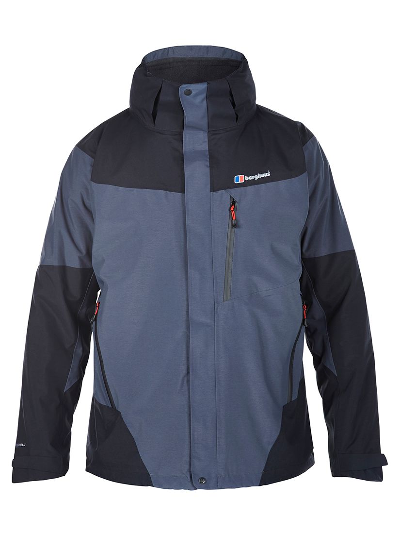 Berghaus Arran 3 in 1 Hydroshell Waterproof Men's Jacket, Black