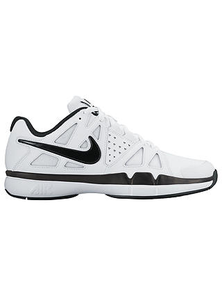 Nike Air Vapor Advantage Leather Men's Tennis Shoes, White/Black