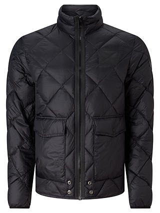 Diesel W-Spill Quilted Down Jacket, Black