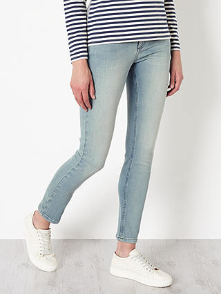 Collection WEEKEND by John Lewis Drainpipe Jeans, Bleached Blue