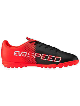 Puma Evospeed 5.5 TT Football Boots, Black/Multi