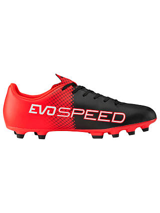Puma Evospeed 5.5 FG Football Boots, Black/Multi
