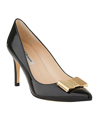 L.K. Bennett Ella Bow Pointed Toe Court Shoes