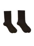 John Lewis Kids' Sports Socks, Pack of 2, White, Black
